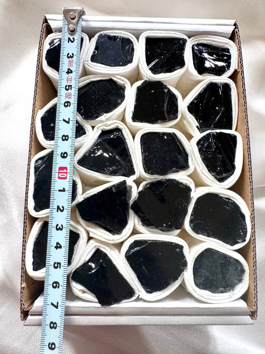 Pietra naturale di ossidiana nera – Pietra di protezione