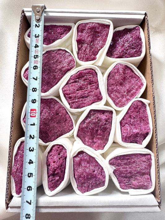 Pietra naturale grezza di rubino – Pietra di passione e vitalità