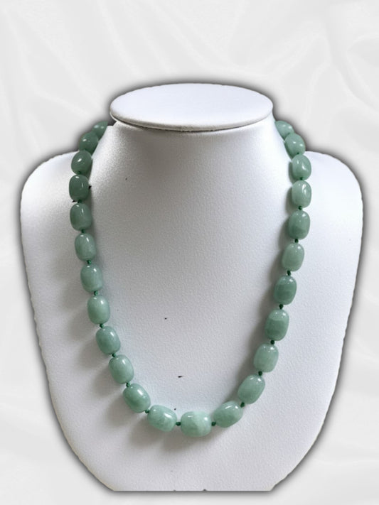 Green Aventurine Bead Necklace