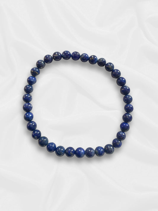 Lapis Lazuli Beaded Bracelet - Wisdom and Truth