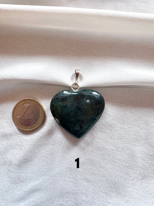 Jade-Herzanhänger