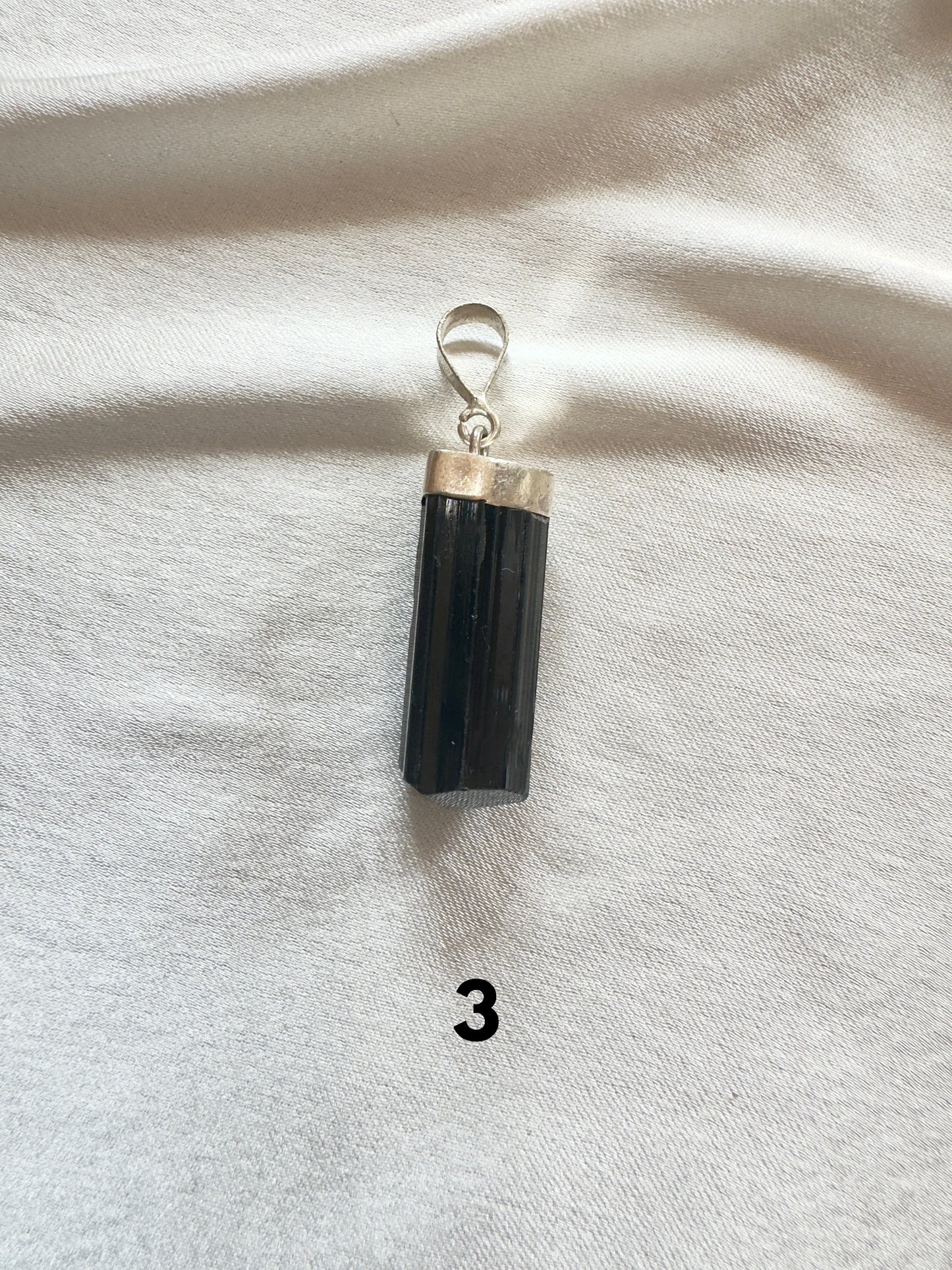 Black Tourmaline Pendant