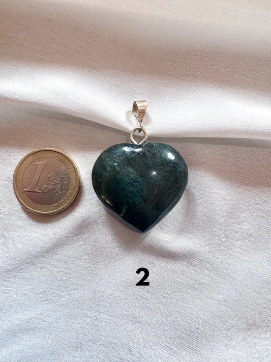 Jade-Herzanhänger