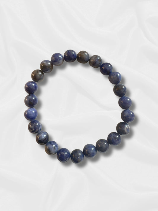 Sodalite Beaded Bracelet - Clarity and Communication