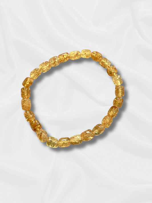 Umber Beaded Bracelet - Grounding and Balancing